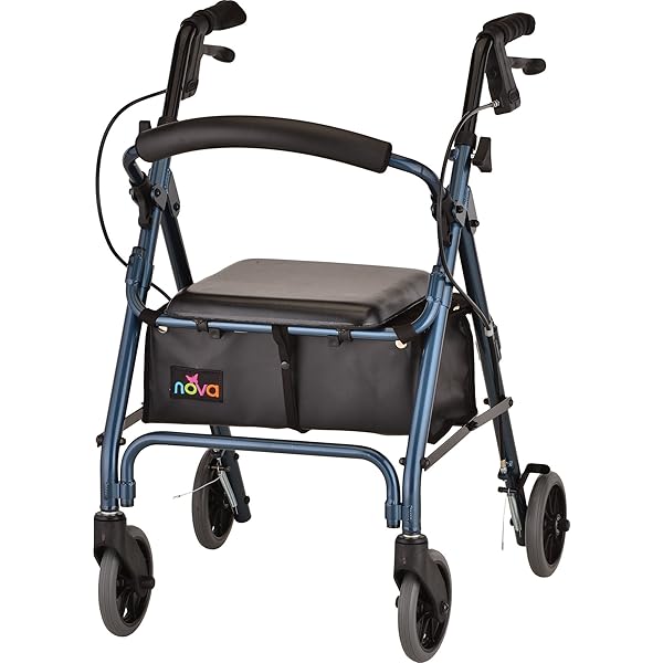 Amazon.com: NOVA Medical Products Zoom Rollator Walker , 22 Inch
